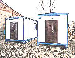 Строительство мобильных сооружений (фото)